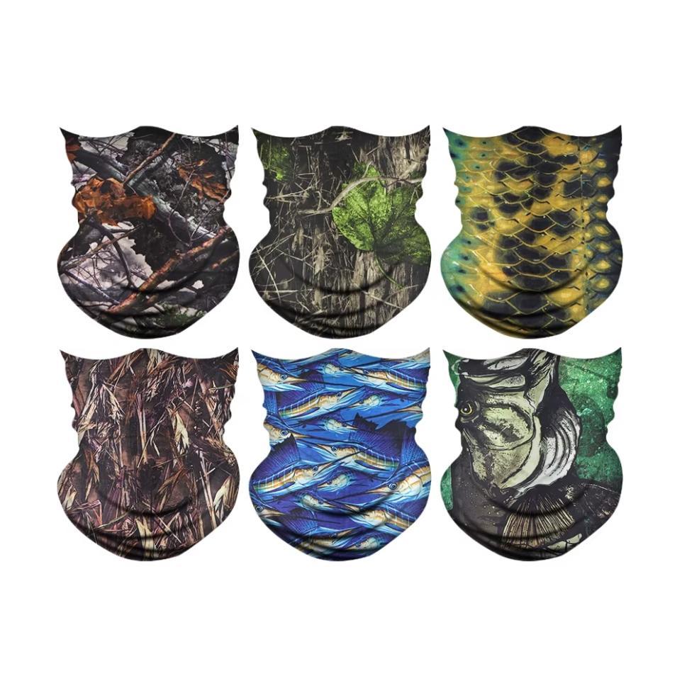 Face Mask Neck Gaiters 6 pack