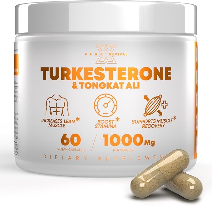 Turkesterone & Tongkat Ali pills